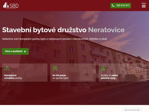 zajišťujeme kompletní správu bytových družstev a svj. naše stavební bytové družstvo neratovice je tu pro vás od roku 1963.