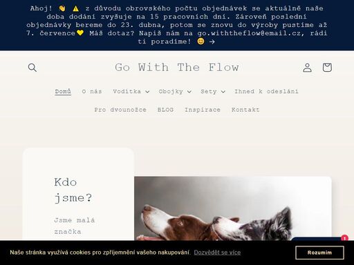 originální vodítka a obojky pro psy ručně vyrobené v česku co přispívají na útulky.