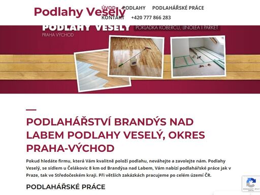 hledáte podlaháře z okolí prahy? nabízíme veškeré podlahové krytiny. zavolejte nám. podlahy veselý z čelákovic u brandýsa nad labem nabízí všechny pokládky podlah a koberců, nivelaci podlahy atd.