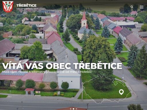 obec byla založena asi ve 13. století a to šlechticem jménem tréba. první název byl tréby. malá osada, která čítala asi 10 obydlených domů, uspořádaných ve dvou řadách na menší vyvýšenině mezi močály, které se táhly od jihozápadu . od severní strany tekla řeka (rusava), která se v jarních obdobích rozlévala a zaplavovala okolí ... dozvědět se více.