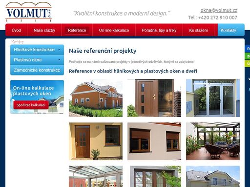 volmut.cz - plastová okna - praha 4 - kvalitní konstrukce a moderní design.