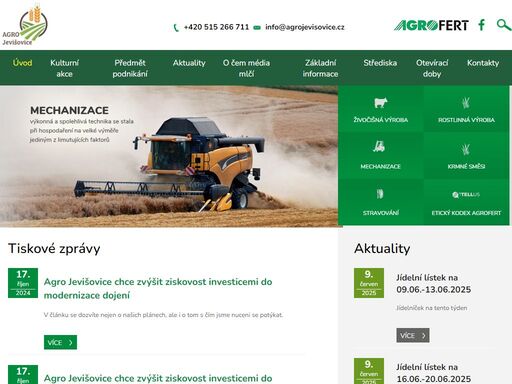 agro jevišovice, roční produkce kuřat přes 11mil. ks, živočišná výroba, rostlinná výroba, agroturistika, krokodýlí farma, sušená zelenina