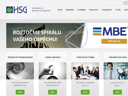 poskytování poradenství v oblastech spirálového managementu, strategického řízení, inovací, manažerských dovedností a procesního řízení.