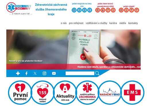 zdravotnická zachranná služba jihomoravského kraje