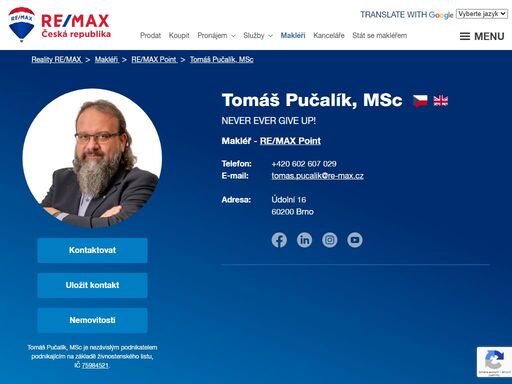 chcete prodat, koupit či pronajmout byt, dům nebo pozemek? spolehněte se na jedničku mezi realitkami. re/max je tu pro vás na více než 170 místech v celé čr.