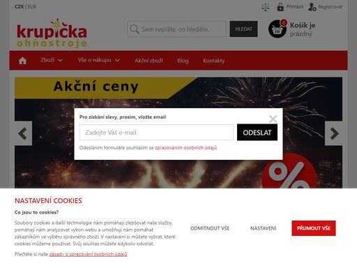 vítejte v našem eshopu, kde najdete širokou škálu ohňostrojů, petard, prskavek a dalšího pyrotechnického zboží pro vaše nezapomenutelné oslavy! s prodejnami v praze a brně jsme vaším spolehlivým partnerem pro každou příležitost. nabízíme nejenom individuální prodej, ale také kompletní realizaci profesionálních ohňostrojů pro svatby, oslavy a novoroční oslavy pro města. s našimi produkty a službami dodáte vašim událostem magický a bezpečný zážitek, který si budete pamatovat navždy. prozkoumejte naši nabídku ještě dnes a připravte se na explozi radosti a kouzla!