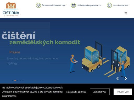 čištění zemědělských plodin a bylin (mák, hrách, cizrna, len, proso, sezam, konopí) pro potravinářský průmysl v certifikaci iso 22000:2018.