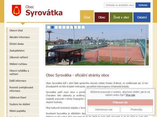 syrovátka - obec syrovátka leží v jižní části správního obvodu města hradec králové, ve vzdálenosti asi 13 km…