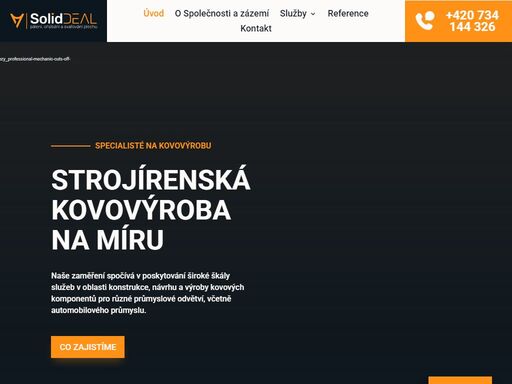 strojírenská kovovýroba na míru. laserová cnc výroba, ohýbání kovů, svařování, zámečnické a montážní práce, až po povrchové úpravy kovů.