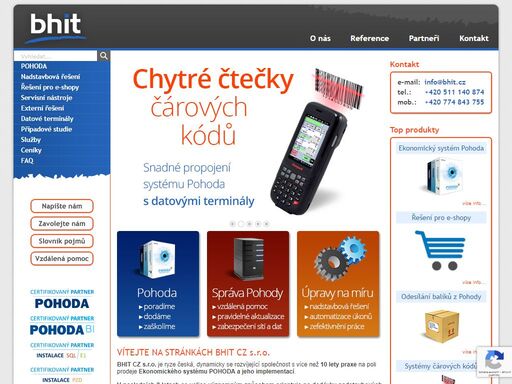 bhit cz s.r.o.  nadstavbová řešení ekonomického systému pohoda