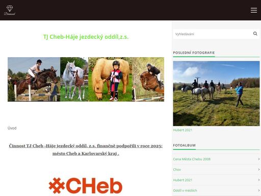 jezdecký oddíl cheb háje vám nabízí ukázku své činnosti a prodej svých koní.