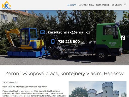 bourací práce, drtička suti, kontejnerová doprava trhové štěpánov, zruč nad sázavou, bystřice, miličín, sázava, humpolec, tábor, pacov, pelhřimov, černovice, votice, chýnov, středočeský kraj