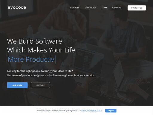 evocode is a software development company based in prague. we focus on building complex digital products for business process automation.