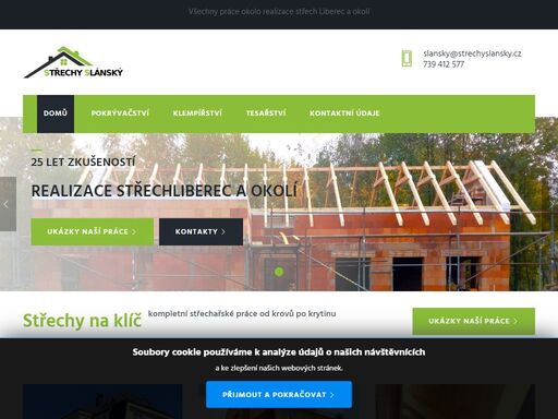 tesařství, pokrývačství liberec  - kompletní realizace střech