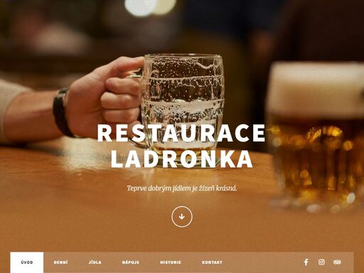 www.restaurace-ladronka.cz