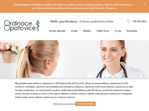 provoz soukromé ordinace praktického lékaře pro dospělé od roku 2005