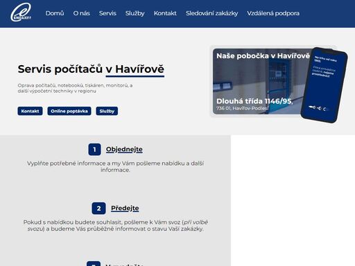 profesionální servis počítačů, notebooků a tiskáren v havířově. opravy, diagnostika, odvirování a prodej it techniky. endaxi cz – spolehlivý it partner.