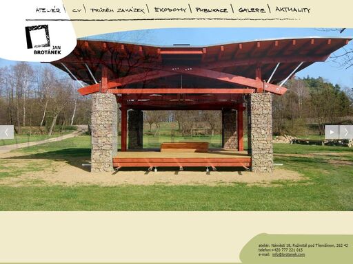 ateliér jan brotánek - navrhování a zpracování architektonických projektů