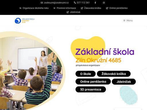 základní škola zlín, okružní 4685, příspěvková organizace