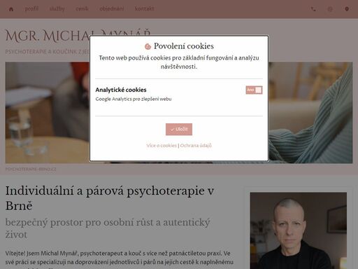 individuální a párová psychoterapie v brně. bezpečný prostor pro osobní růst s respektem k jedinečnosti každého klienta.
