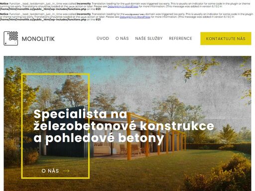 rodinná firma zabývající se výstavbou rodinných domů se specializací na monolitické železobetonové konstrukce staveb. za léta praxe, co se pohybujeme ve stavebnictví, jsme získali potřebné zkušenosti a kontakty na kvalitní dodavatele. zakládáme si na individuálním přístupu ke každému investorovi a jeho projektu.