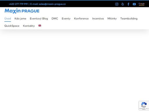 maxin prague je profesionální organizátor a manažer korporátních mítinků, incentivních programů, konferencí, eventů a teambuildingových akcí v praze a čr.