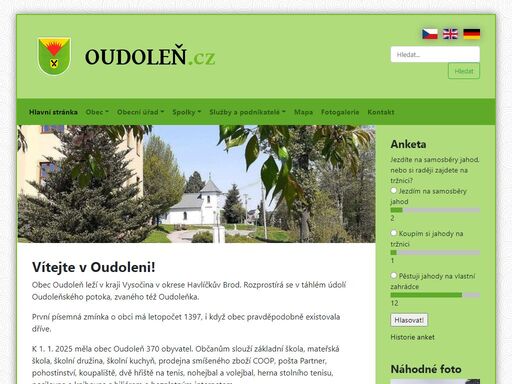 vítejte v oudoleni!