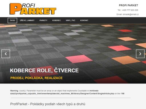 realizace - pokládka - podlahy dřevěné, plovoucí, vinyl, pvc, koberce