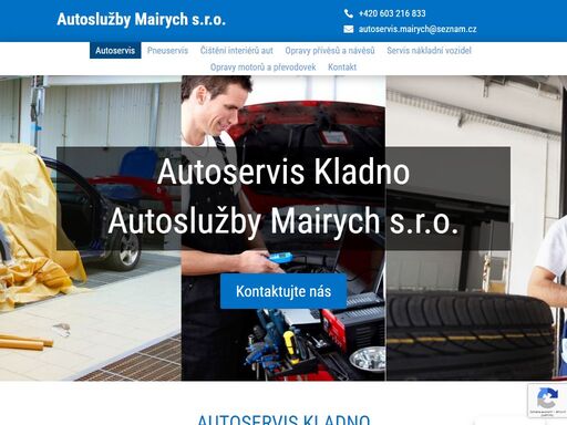 autoservis kladno. hledáte autoservis a pneuservis v městě kladno a okolí? navštivte autoslužby mairych. měli jste dopravní nehodu a potřebujete asistenční službu?