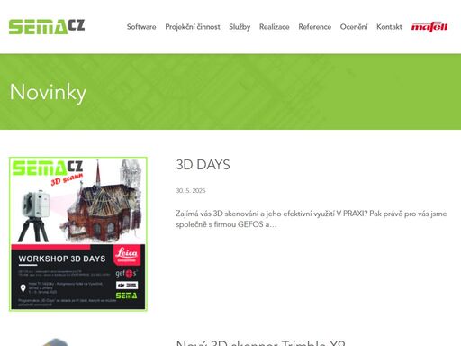 výhradní zástupce sema software pro českou republiku a slovensko