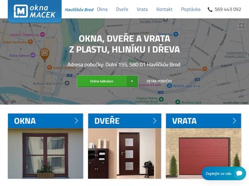 prodej kvalitních oken, dveří a garážových vrat na pobočce havlíčkův brod. ? neváhejte a navštivte nás pro informace a cenovou nabídku! 