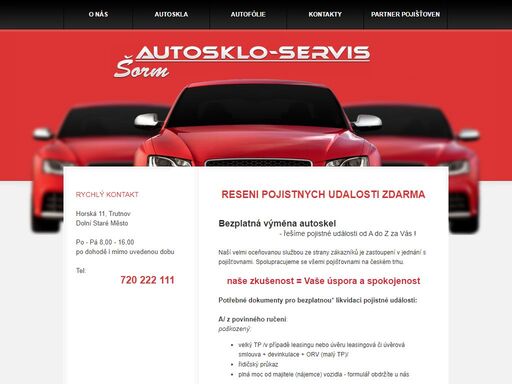 autoskla  a autofolie trutnov.