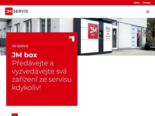 předávejte a vyzvedávejte svá zařízení ze servisu kdykoliv! jmbox je k dispozici 24 hodin denně 7 dní v týdnu. svoz do prahy a českých budějovic.