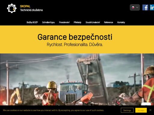 specialisté na oblast schvalování typu zvláštních vozidel (kategorie r, s a podkategorie sn, ss a sp) a poskytovatelé komplexních služeb v oblasti bozp.