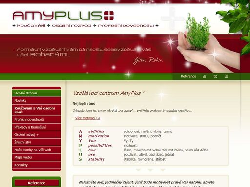  amyplus vzdělávací centrum. profesní dovednosti, osobní rozvoj, životní styl, překlady, tlumočení, koučování, koučink, životní koučink, kariérový a podnikatelský koučink, firemní koučink, nižší a střední management, vyšší management