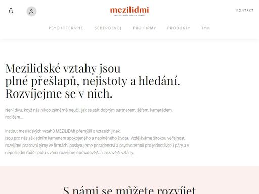 jsme tým psychoterapeutů*ek a konzultantů*ek. pomáháme klientům cítit se lépe, být zdravější a mít naplněné vztahy - prostřednictvím informací z našich webinářů, dovedností nabytých na našich workshopech, a zkušenostmi a léčením na psychoterapiích.  