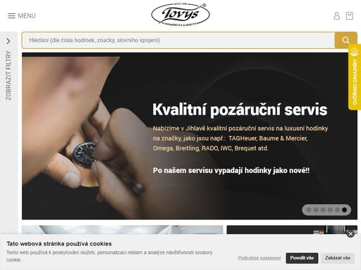 hodinky - hodinářství a zlatnictví tomáš vyskočil - tovys