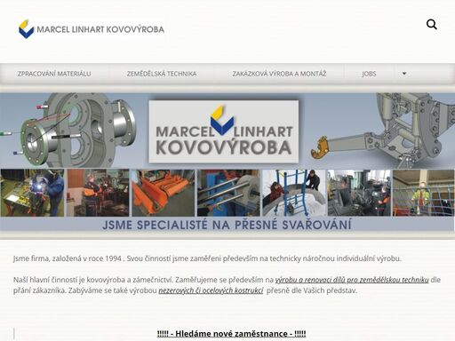 výroba dílů z ušlechtilých kovů, jakostní oceli, hliníku a nerezu, svařování mig/mag, co2,  soustružení, vrtání a frézování