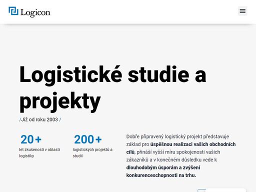 dobře připravený logistický projekt je základem pro úspěšnou realizaci vašich obchodních cílů a vede ke zvýšení konkurenceschopnosti na trhu.