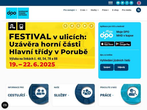 dopravní podnik ostrava a.s. – městská hromadná doprava v ostravě.