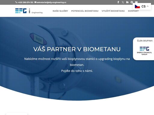 nabízíme možnost rozšířit vaši bioplynovou stanici o upgrading bioplynu na biometan.pojďte do toho s námi.