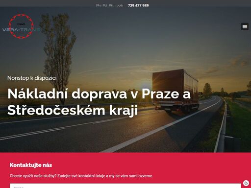 poskytujeme služby v oblasti nákladní dopravy pro celý středočeský kraj a prahu. zajistíme nakládku zboží, bezpečnou přepravu a pomoc s vykládkou.