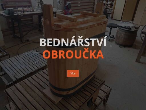 vyrábíme sudy, kádě, škopky, vědra, opravy sudů, výměna obručí, stylové vybavení vinoték a obchodů, atd.