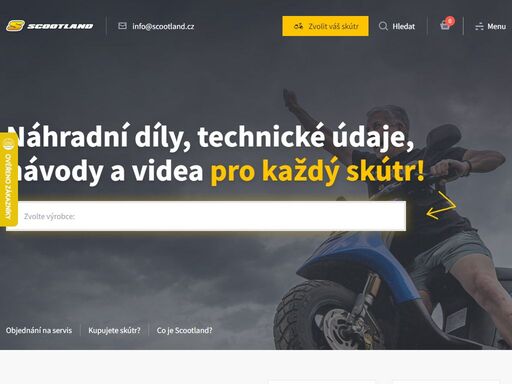 obchod, servis a eshop na náhradní díly na skútry, úpravy a scooter tuning. doplňky, návody pro skutr jako honda, piaggio 125ccm a další. s námi to valí!