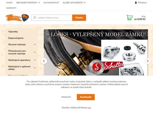 www.hudebninastroje-zzshop.cz