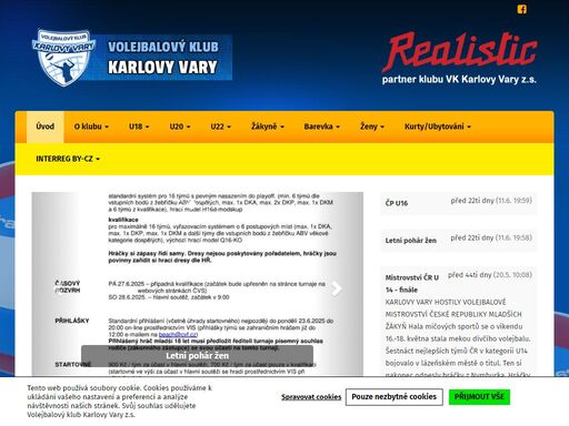 volejbalový klub karlovy vary - vk karlovy vary.