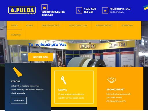 prodej, dovoz, servis dřevoobráběcích strojů, briketovacích a peletovacích linek, pilařských a parketovacích linek. prodej strojů na recyklaci odpadů
