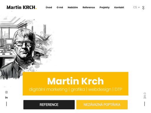 specialista na digitální marketing, grafik, webdesigner, webmaster. zkušenost s grafickým designem, správou webů, e-shopů. aktivně se zajímám o využívání umělé inteligence v marketingu a tvorbě obsahu.