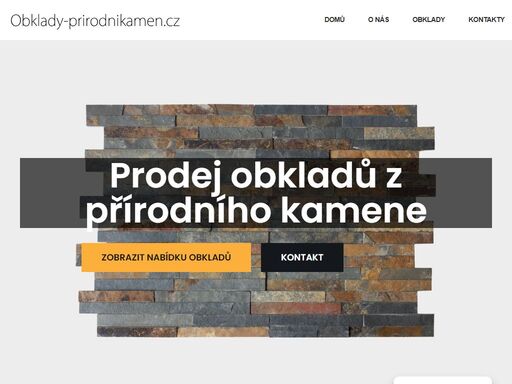 jsme prodejci obkladů z přírodního kamene. všechny obklady z kamene máme ihned k dispozici. vše máme ve svých skladech.