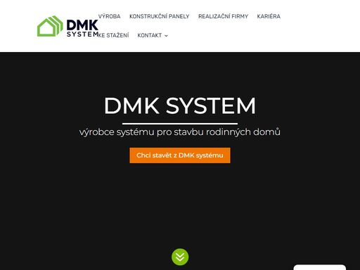 dmk je certifikovaný stavební systém, určený projektantům a stavebním firmám, které chtějí navrhovat a realizovat dřevostavby v nadstandardní kvalitě, rychle